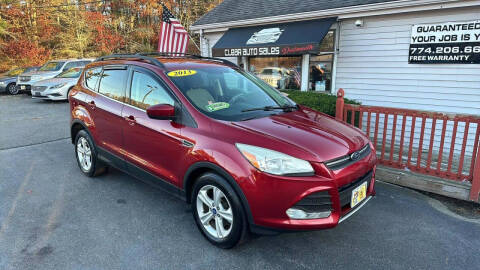 2013 Ford Escape for sale at Clear Auto Sales in Dartmouth MA