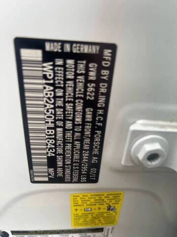 2017 Porsche Macan S