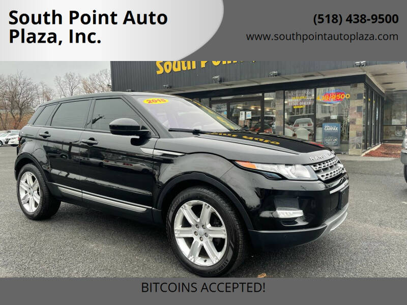 2015 Land Rover Range Rover Evoque for sale at South Point Auto Plaza, Inc. in Albany NY