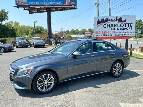 2016 Mercedes-Benz C-Class for sale at Charlotte Auto Import in Charlotte NC