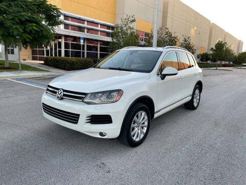 2011 Volkswagen Touareg for sale at EUROPEAN AUTO ALLIANCE LLC in Coral Springs FL