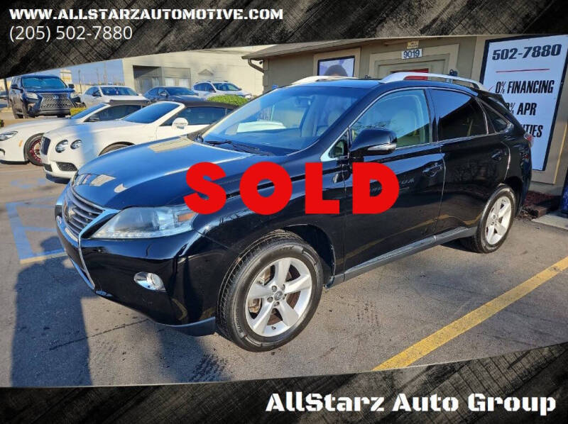 2014 Lexus RX 350 for sale at AllStarz Auto Group in Birmingham AL