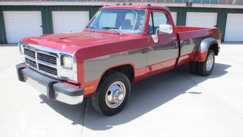 1991 Dodge RAM 350 for sale at B&E Garage LLC in Hill City KS