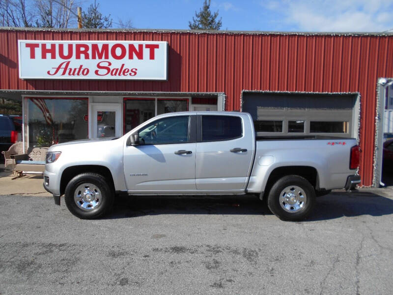 2016 Chevrolet Colorado for sale at THURMONT AUTO SALES in Thurmont MD