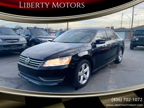 2014 Volkswagen Passat for sale at Liberty Motors in Billings MT
