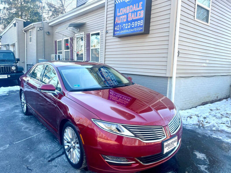 2014 Lincoln MKZ for sale at Lonsdale Auto Sales in Lincoln RI