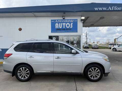 2015 Nissan Pathfinder for sale at Affordable Autos Eastside in Houma LA
