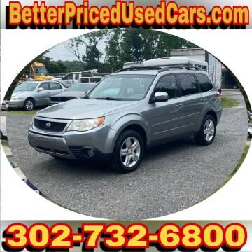 2009 Subaru Forester for sale at Better Priced Used Cars in Frankford DE