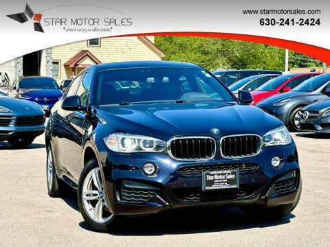 2015 BMW X6 for sale at Star Motor Sales in Downers Grove IL