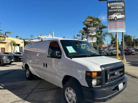 2013 Ford E-Series for sale at Sanmiguel Motors in South Gate CA