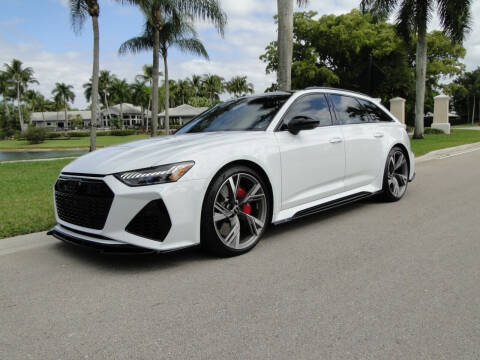 2021 Audi RS 6 for sale at RIDES OF THE PALM BEACHES INC in Boca Raton FL