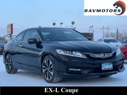 2017 Honda Accord for sale at RAVMOTORS- Burnsville in Burnsville MN