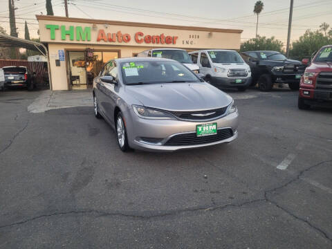 2015 Chrysler 200 for sale at THM Auto Center Inc. in Sacramento CA