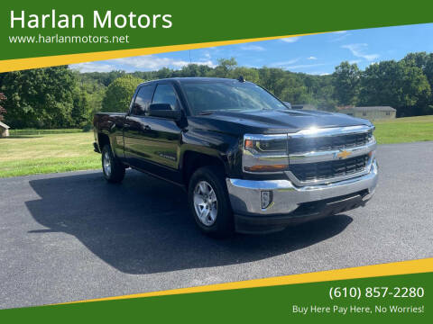 2018 Chevrolet Silverado 1500 for sale at Harlan Motors in Parkesburg PA