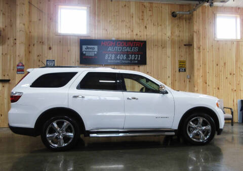 2013 Dodge Durango for sale at Boone NC Jeeps-High Country Auto Sales in Boone NC