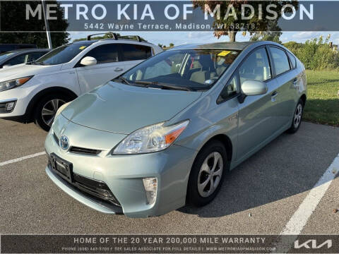 2015 Toyota Prius for sale at Metro Kia of Madison in Madison WI