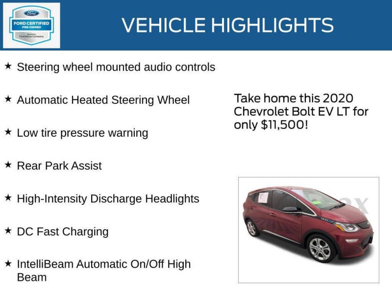 2020 Chevrolet Bolt EV LT