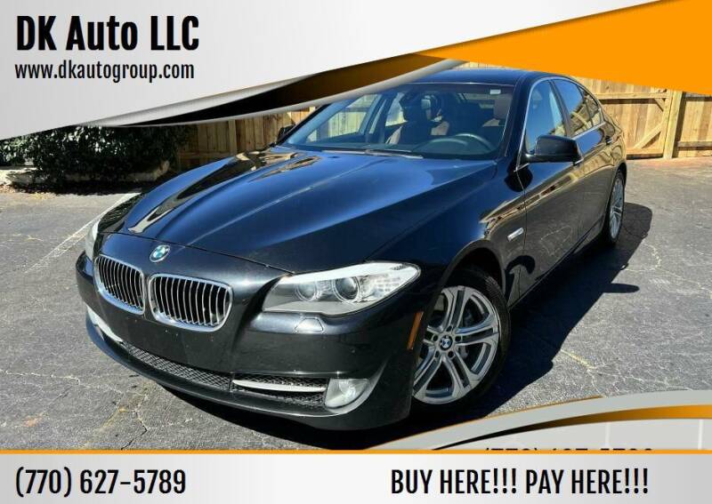 2012 BMW 5 Series for sale at DK Auto LLC in Stone Mountain GA