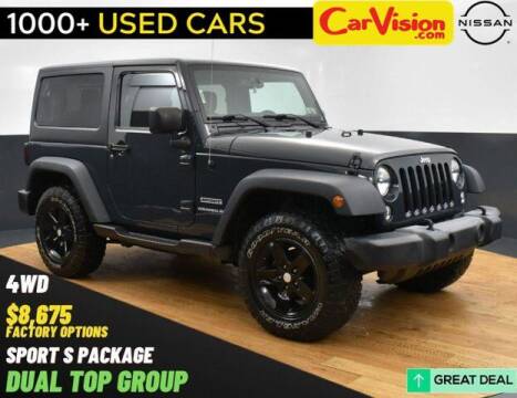 2017 Jeep Wrangler for sale at Car Vision Mitsubishi Norristown in Norristown PA