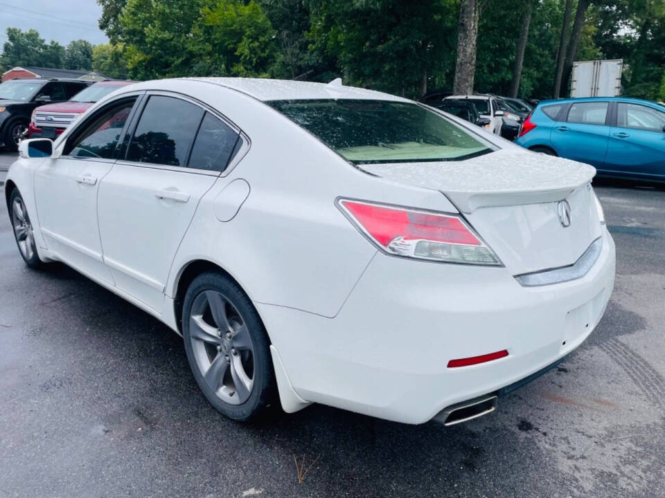 2013 Acura TL for sale at Omega Auto Sales in Chesapeake, VA