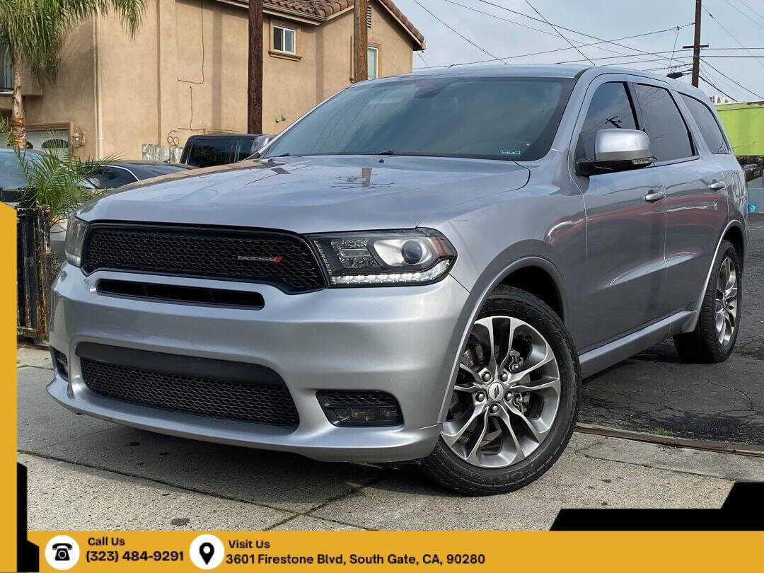 Silver 2019 Dodge Durango GT GT 4dr SUV 1