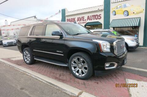 2016 GMC Yukon for sale at PARK AVENUE AUTOS in Collingswood NJ