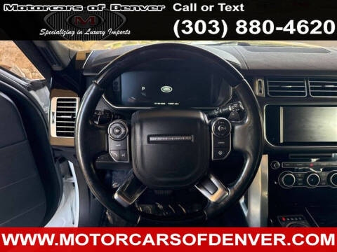 2016 Land Rover Range Rover HSE