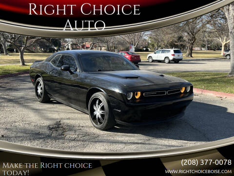 2018 Dodge Challenger for sale at Right Choice Auto in Boise ID