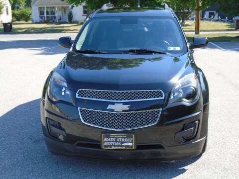 2012 Chevrolet Equinox for sale at MAIN STREET MOTORS in Norristown PA