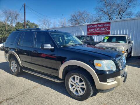 2009 Ford Explorer for sale at McKinney Auto Sales in Mckinney TX
