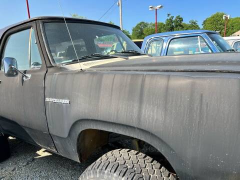 1979 Dodge Ramcharger for sale at FIREBALL MOTORS LLC in Lowellville OH
