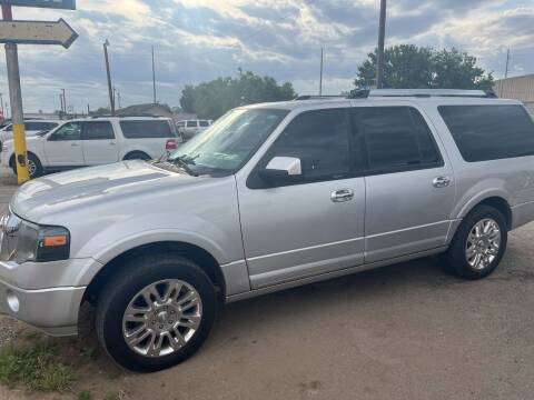 2012 Ford Expedition EL for sale at WF AUTOMALL in Wichita Falls TX