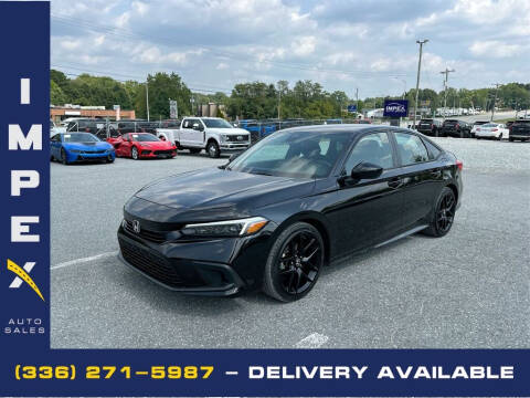2022 Honda Civic for sale at Impex Auto Sales in Greensboro NC