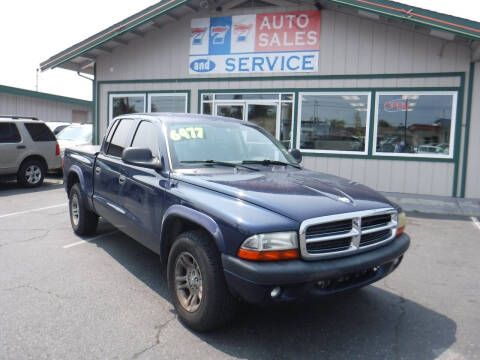 2004 Dodge Dakota for sale at 777 Auto Sales and Service in Tacoma WA