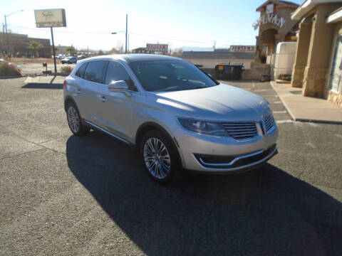 2016 Lincoln MKX for sale at Team D Auto Sales in Saint George UT