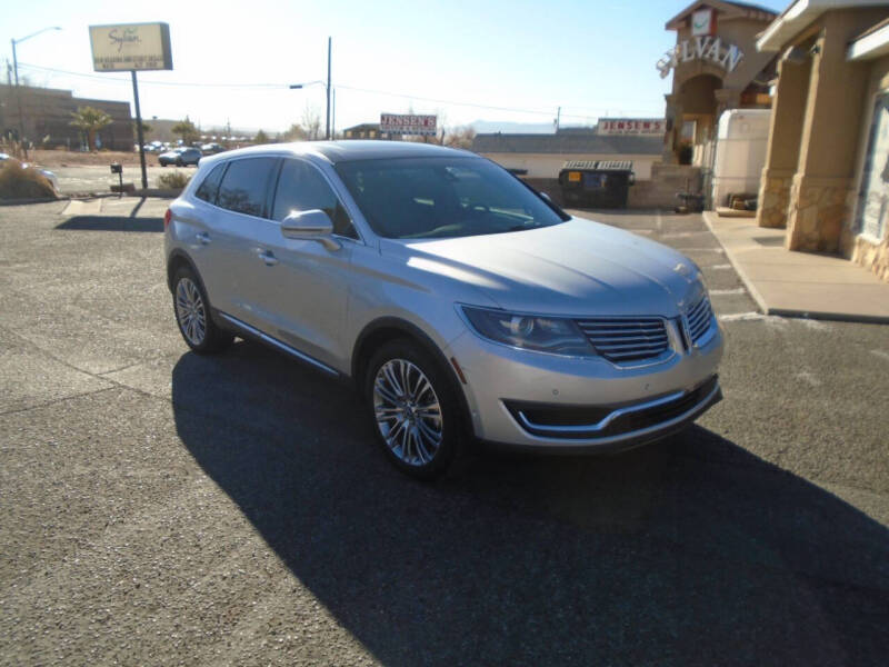 2016 Lincoln MKX for sale at Team D Auto Sales in Saint George UT