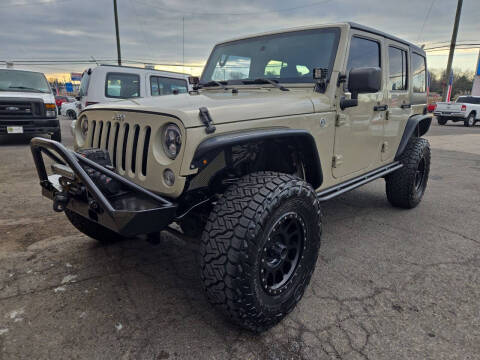 2017 Jeep Wrangler Unlimited for sale at P J McCafferty Inc in Langhorne PA