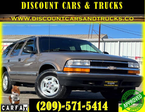 1998 Chevrolet Blazer for sale at Discount Cars & Trucks in Modesto CA