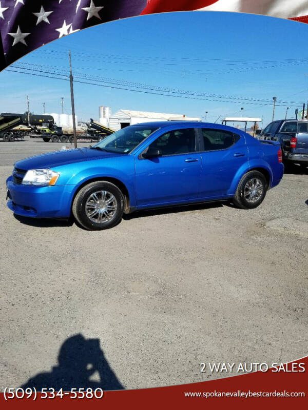 2008 Dodge Avenger for sale at 2 Way Auto Sales in Spokane WA