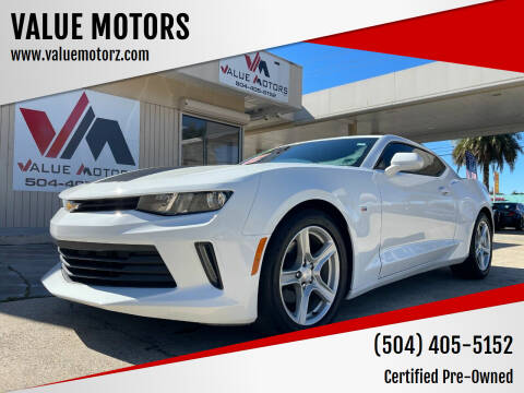 2017 Chevrolet Camaro for sale at VALUE MOTORS in Kenner LA