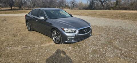 2015 Infiniti Q50 for sale at NOTE CITY AUTO SALES in Oklahoma City OK