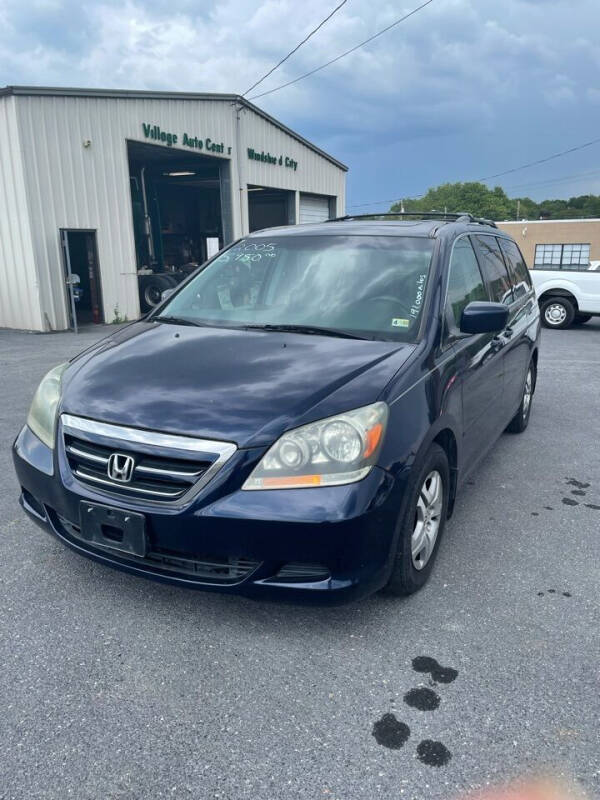 2005 Honda Odyssey for sale at Village Auto Center INC in Harrisonburg VA