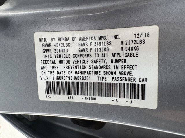 2017 Honda Accord Touring