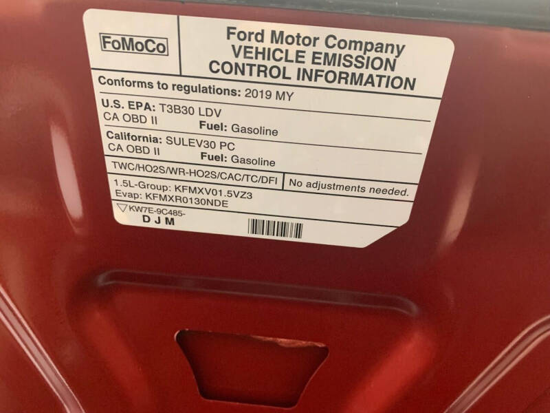 2019 Ford Fusion SE
