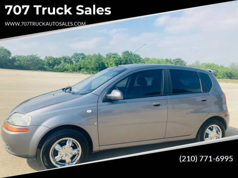 2008 Chevrolet Aveo for sale at BRACKEN MOTORS in San Antonio TX