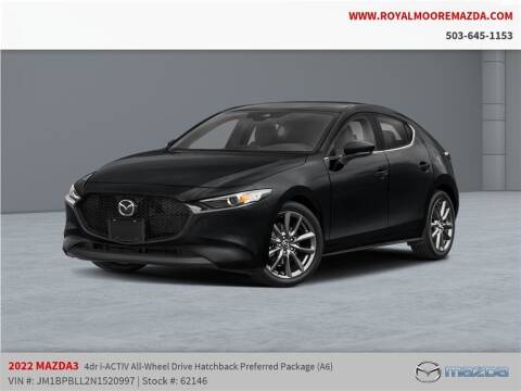 2022 Mazda Mazda3 Hatchback for sale at Royal Moore Custom Finance in Hillsboro OR