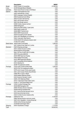 2026 MINI Convertible Cooper S