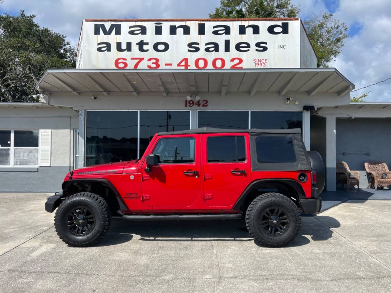 2011 Jeep Wrangler Unlimited for sale at Mainland Auto Sales Inc in Daytona Beach, FL