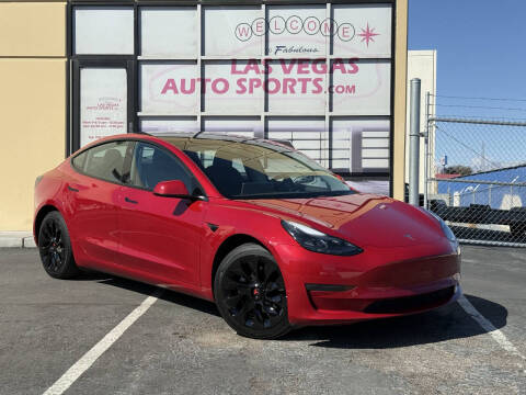 2022 Tesla Model 3 for sale at Las Vegas Auto Sports in Las Vegas NV
