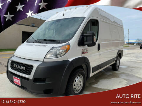 2019 RAM ProMaster for sale at Auto Rite in Bedford Heights OH